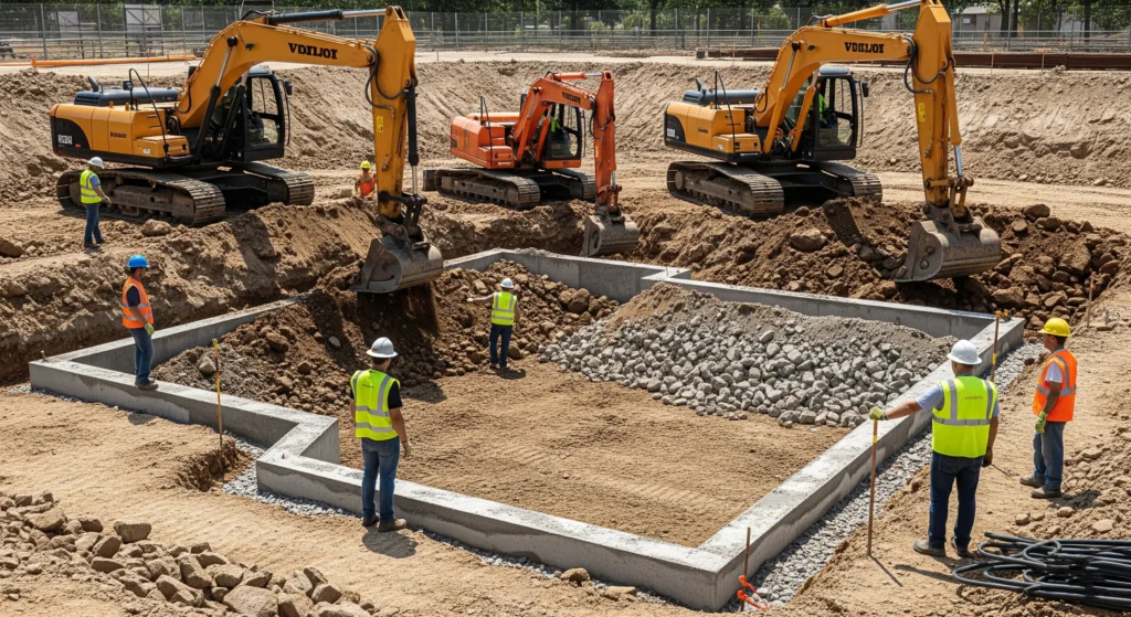 shotcrete NSW, pool shotcrete NSW, structural shotcrete contractor, concrete shell shotcrete.